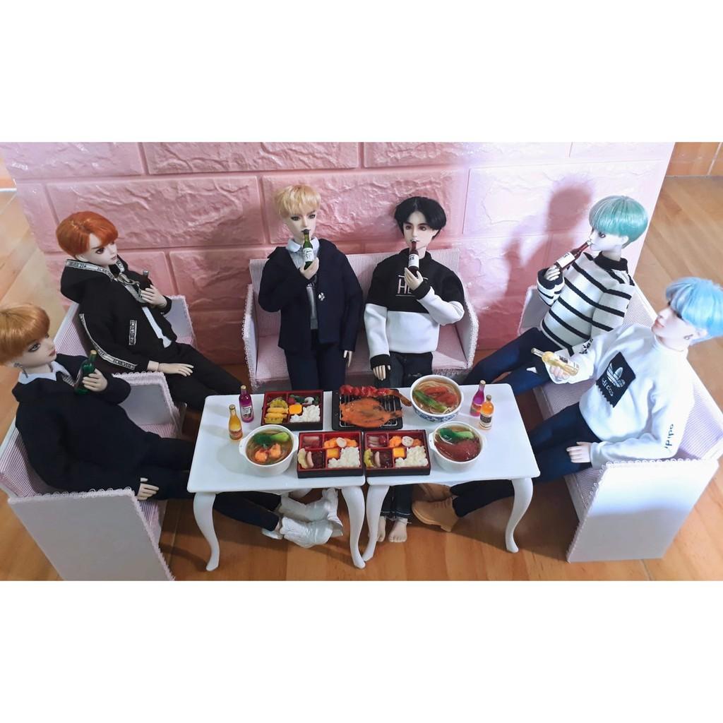 Mô hình đồ ăn cho búp bê