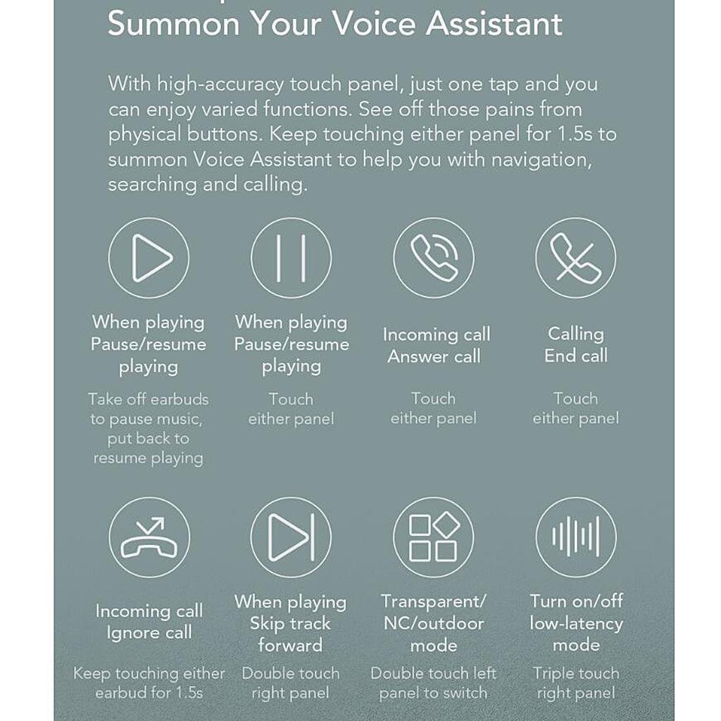 T16 Bluetooth 5.0 Wireless Headphones Stereo Earphones Earphones Black