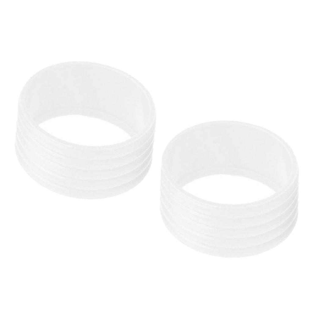 3- 2pcs Silicone Tennis Racket Grip Racquet Handle Loop