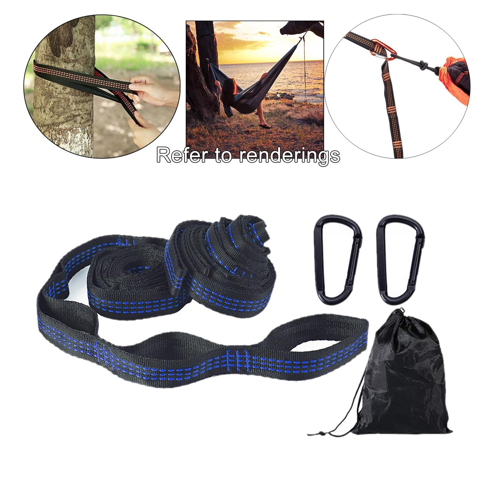 Hammock Tree Straps, 20 Loops&20ft Long Combined, 2000 LBS Heavy Duty