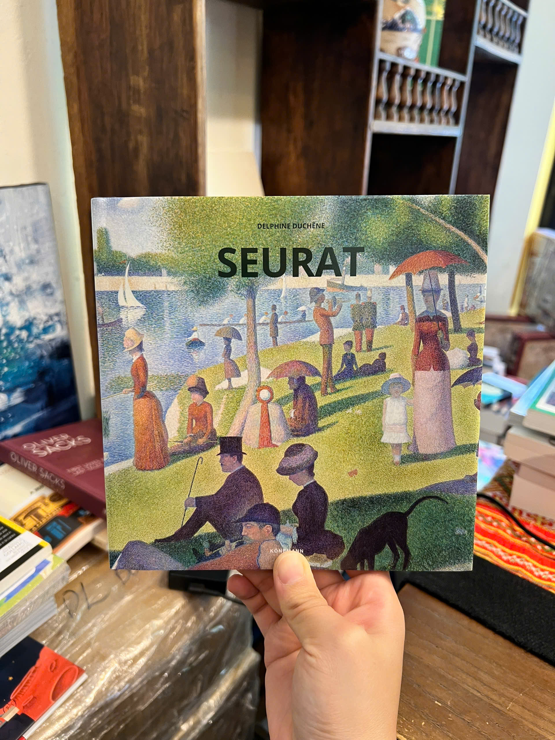 Sách - Seurat by Delphine Duchêne | Art & Design / Ngoại văn Bìa cứng / Nhập khẩu UK / Nghệ thuật