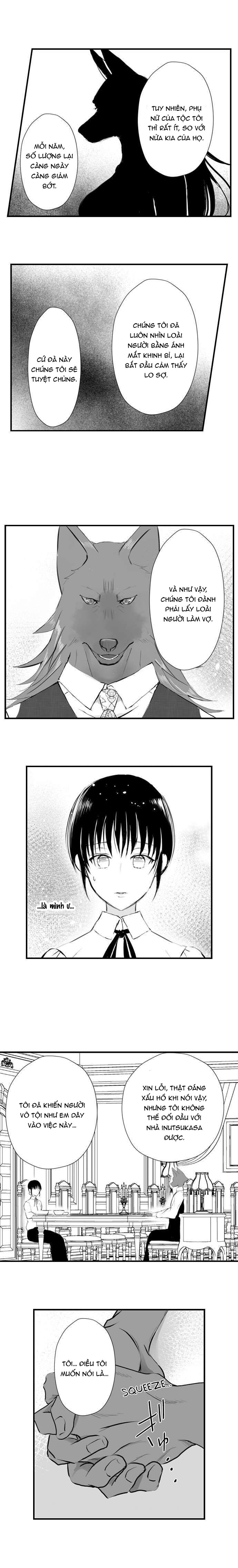 tân nương của quái thú ~ hỡi nửa kia định mệnh,hãy mang trong mình đứa con của ta chapter 4.2 1