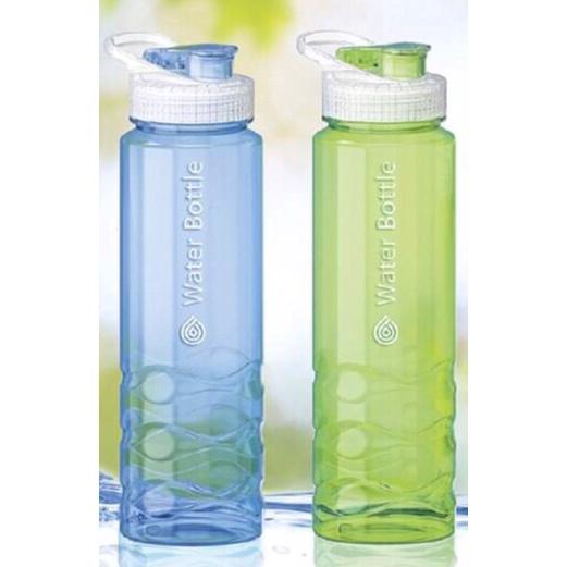 Bình đựng nước tập thể dục mũ trong 1000ml - BPA free an toàn sức khoẻ