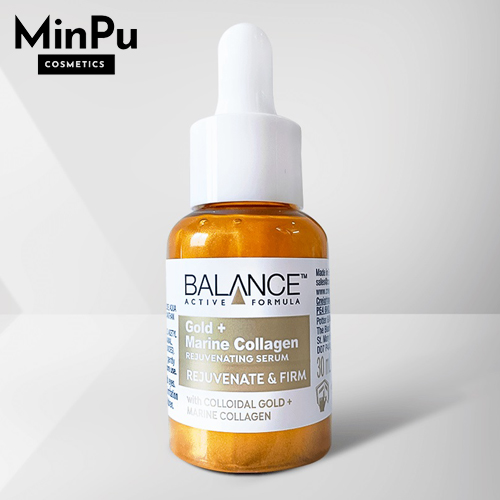 Balance Active Formula Gold+ Marine Collagen Rejuvenating Serum - tinh Chất Dưỡng Da Căng Bóng, Dành cho da Lão Hóa 30ml (Made in UK)