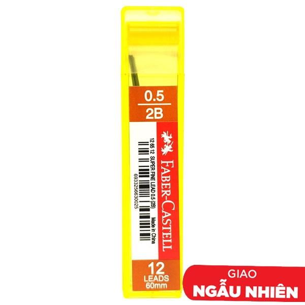 Ruột Chì 2B 0.5 mm Faber-Castell (60 mm x 12 Ngòi) (Mẫu Bao Bì Giao Ngẫu Nhiên)