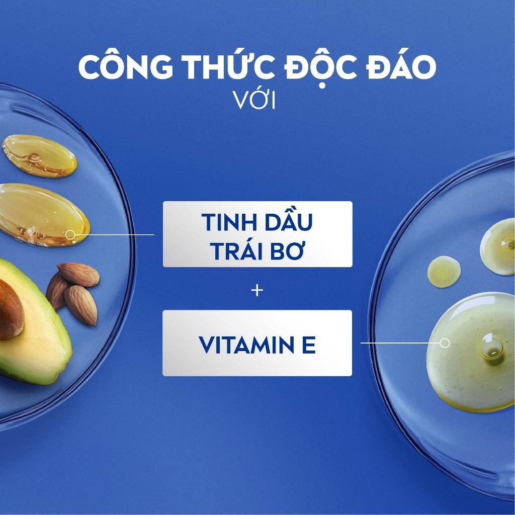 Sữa Dưỡng Thể NIVEA Dưỡng Ẩm Chuyên Sâu 48H | Thấm Nhanh (380 ml) - 98940