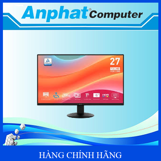 Màn hình LCD MSI PRO MP272LKT (27inch/FHD/IPS/100Hz/1ms) – Hàng Chính Hãng