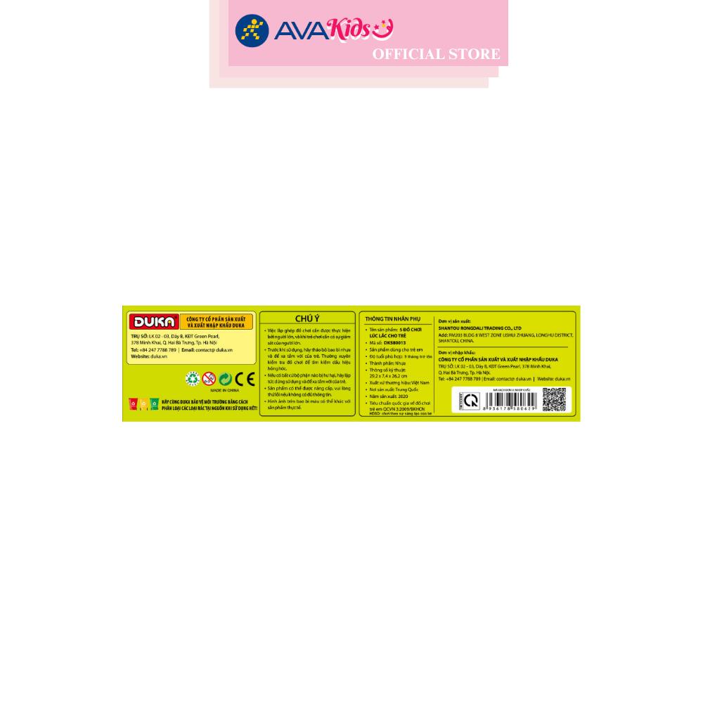 Bộ 5 đồ chơi lúc lắc Duka DK580013 - Hàng Chính Hãng