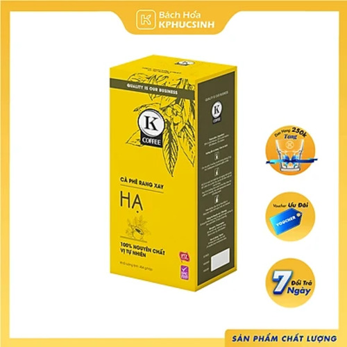 Cà Phê Rang Xay K Coffee Hạ (454g / Hộp)