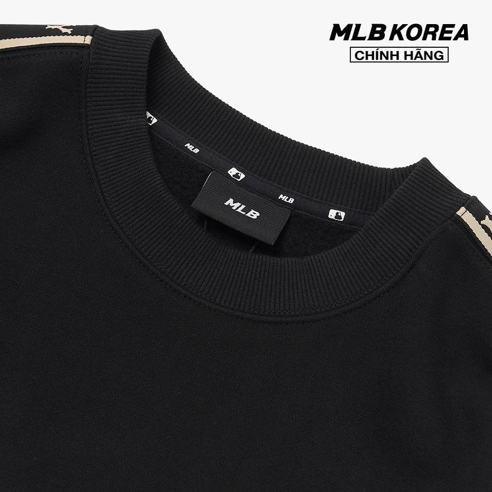 MLB - Áo sweatshirt tay dài cổ tròn phom suông Monogram 3AMTM0826