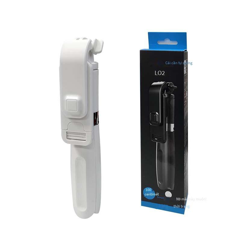Phong cách mới nhất L02 Gậy chụp ảnh tự sướng Bluetooth chân máy gậy chụp ảnh tự sướng Android/iOS điện thoại di động vật phẩm chụp ảnh tự sướng phổ quát