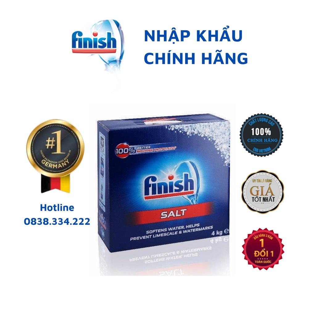 Muối rửa chén bát Finish 4kg/ Muối làm mềm nước Finish loại 4kg - Finish EU