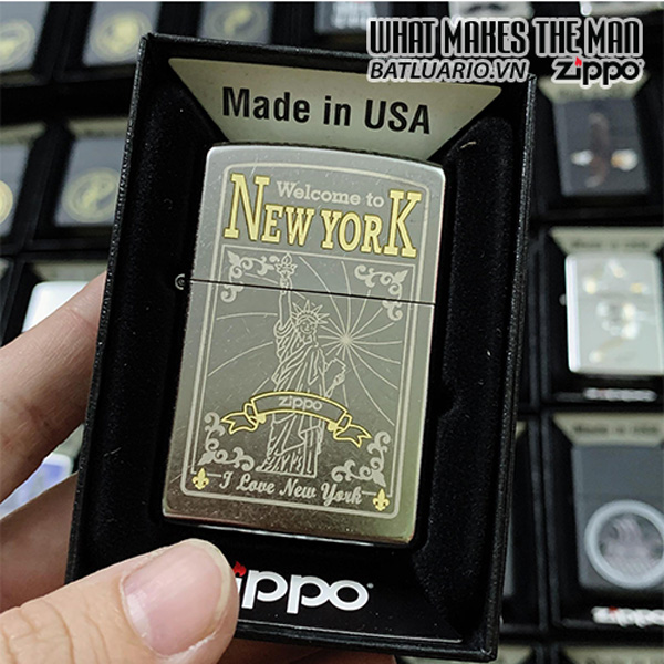 Bật Lửa Zippo 207 I Love New York