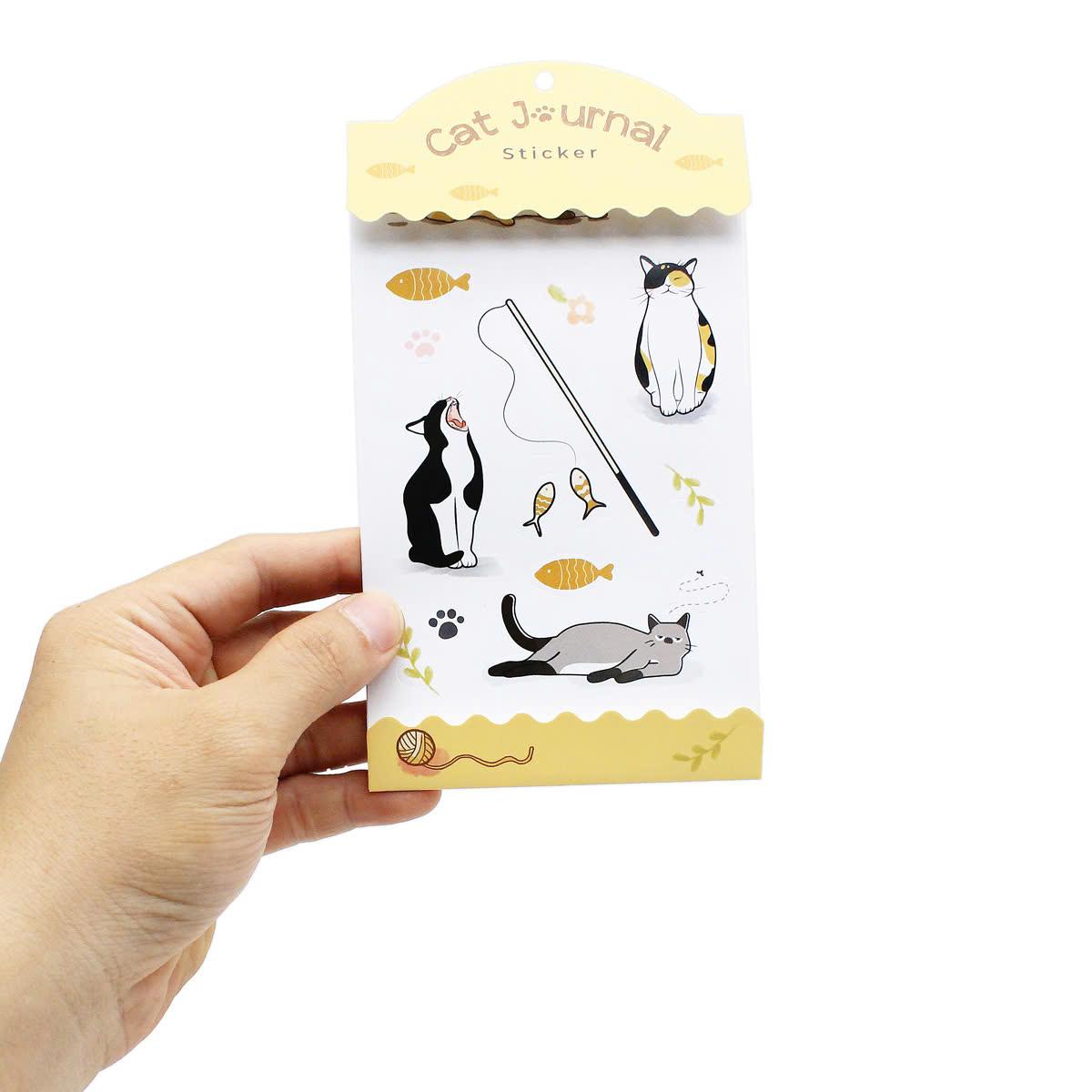 Sticker Cat Journal - The Sun