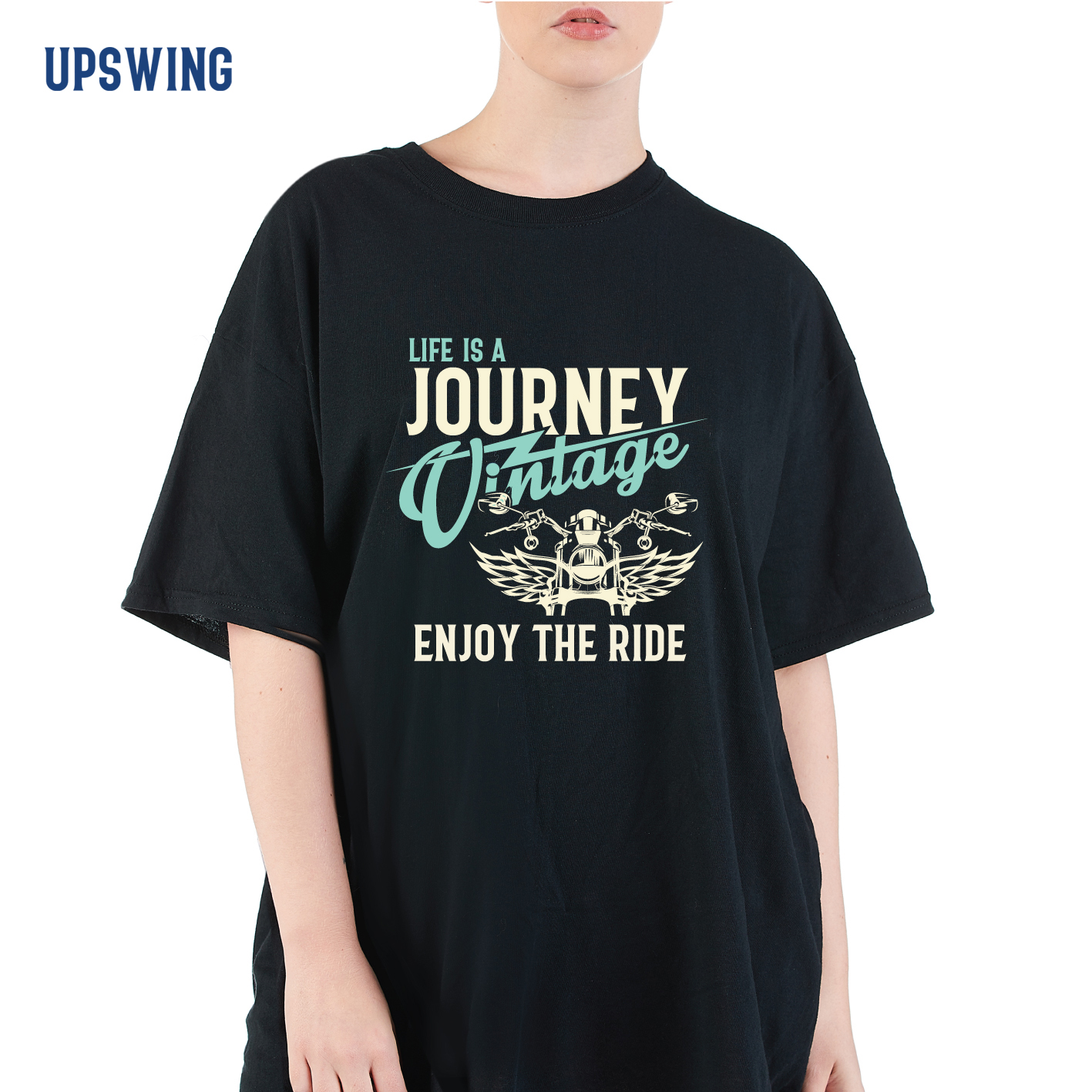 Áo thun unisex cao cấp UPSWING oversize - Journey