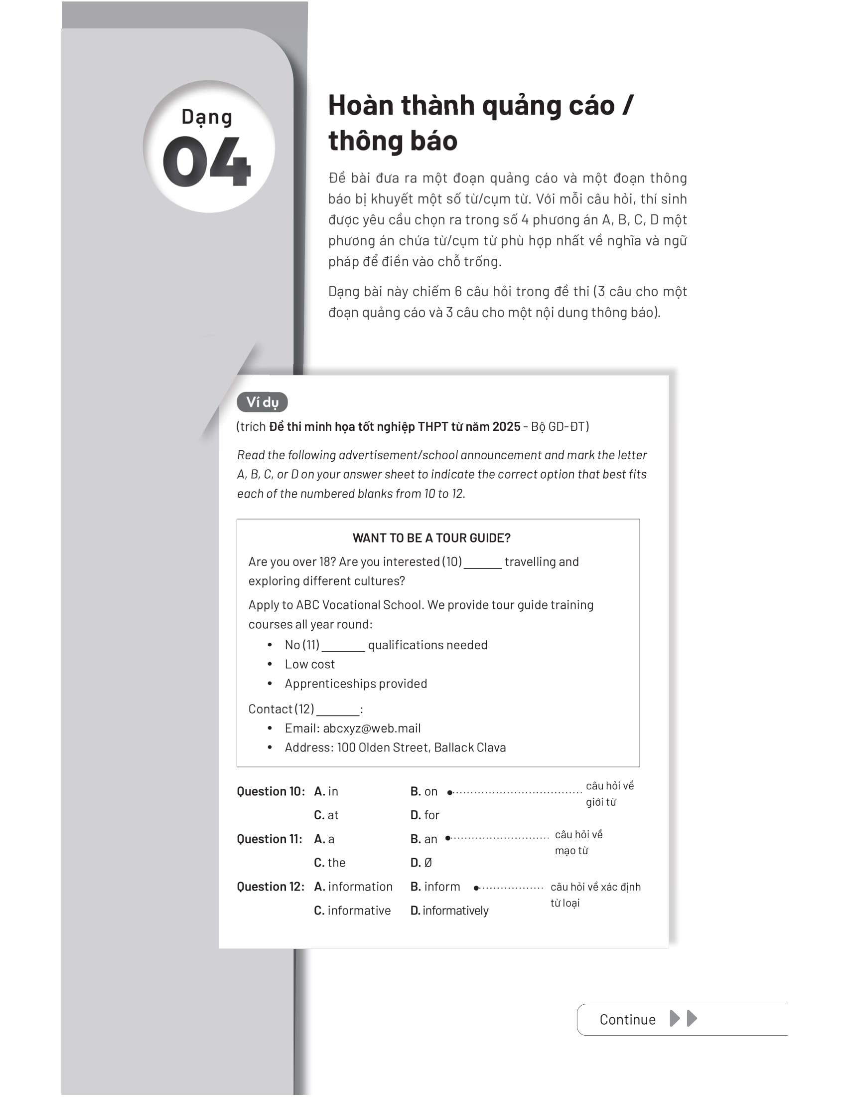 Sách - Đề Luyện Thi Tốt Nghiệp THPT - Môn Tiếng Anh
