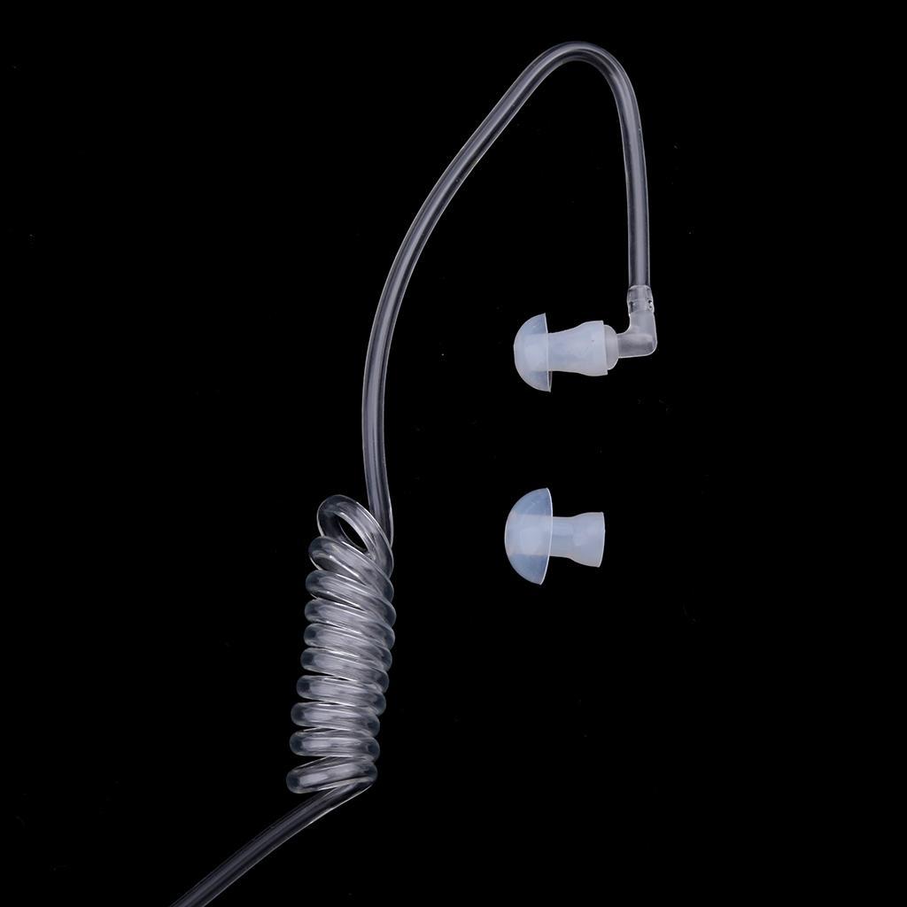Radio 2 Pin Earpiece with High Quality PTT Microphone for Two Way Radio