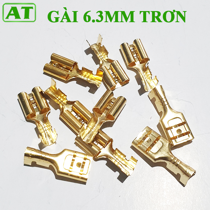 Đầu cos gài 6.3mm, đầu cos chữ T, cốt kẹp dây, cốt nối dây điện