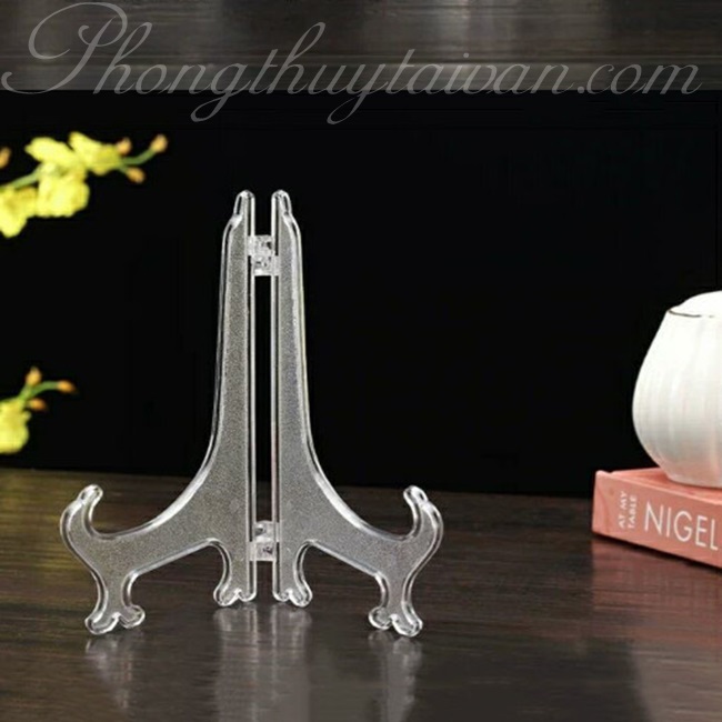 Đế kẹp 2 chân màu trắng trong trang trí 15cm/20cm/27.5cm.