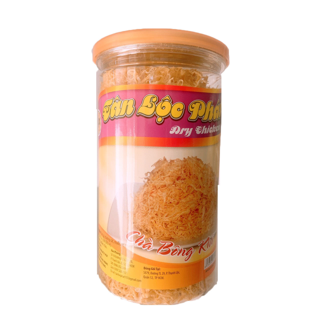 GÀ CHÀ BÔNG CAY TÂN LỘC PHÁT - HŨ 250G