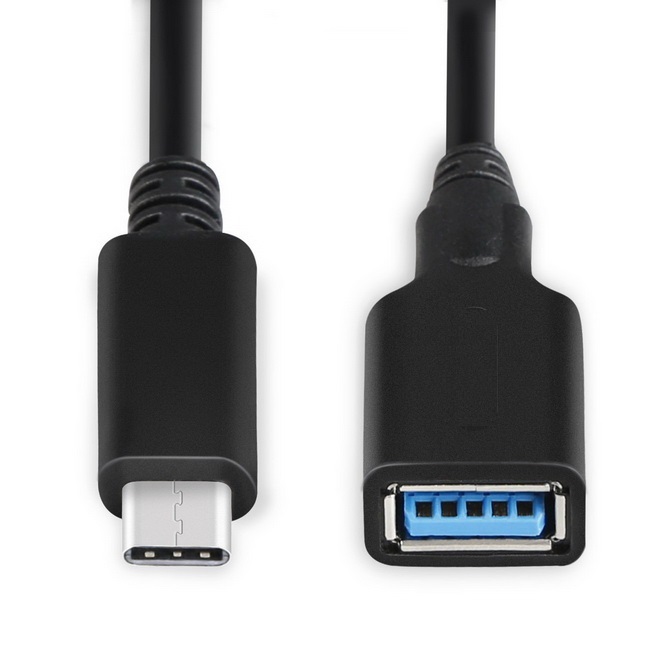 Cáp OTG USB 3.1 - USB Type-c Cho Macbook - Type-c Sang USB âm ( 10cm )