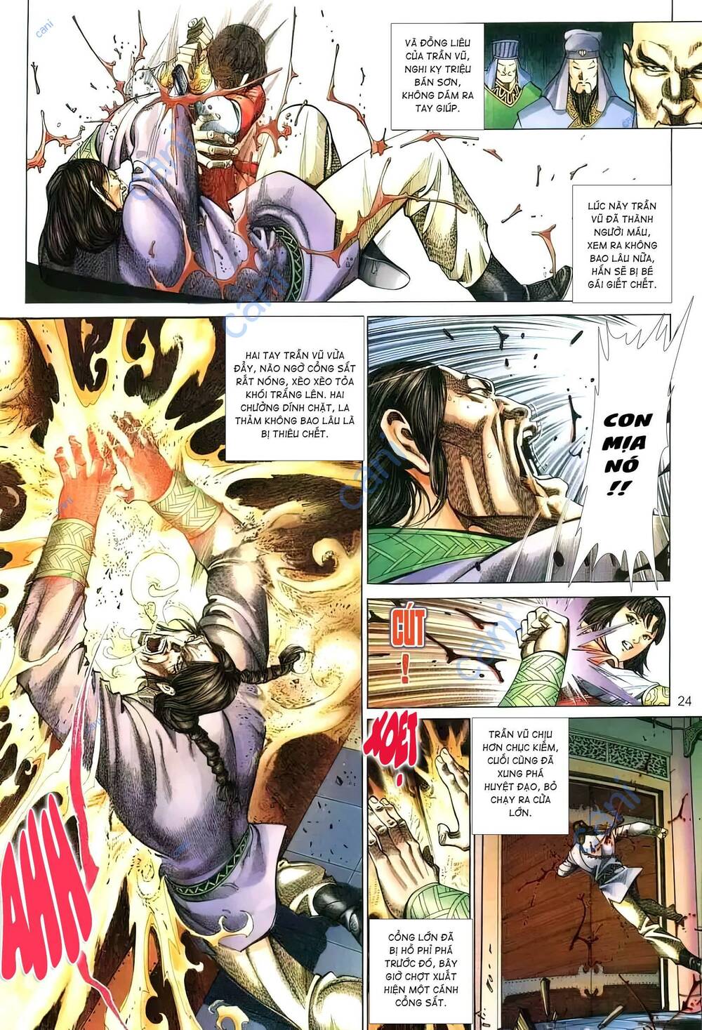 tuyết sơn phi hồ - mã vinh thành chapter 14 10