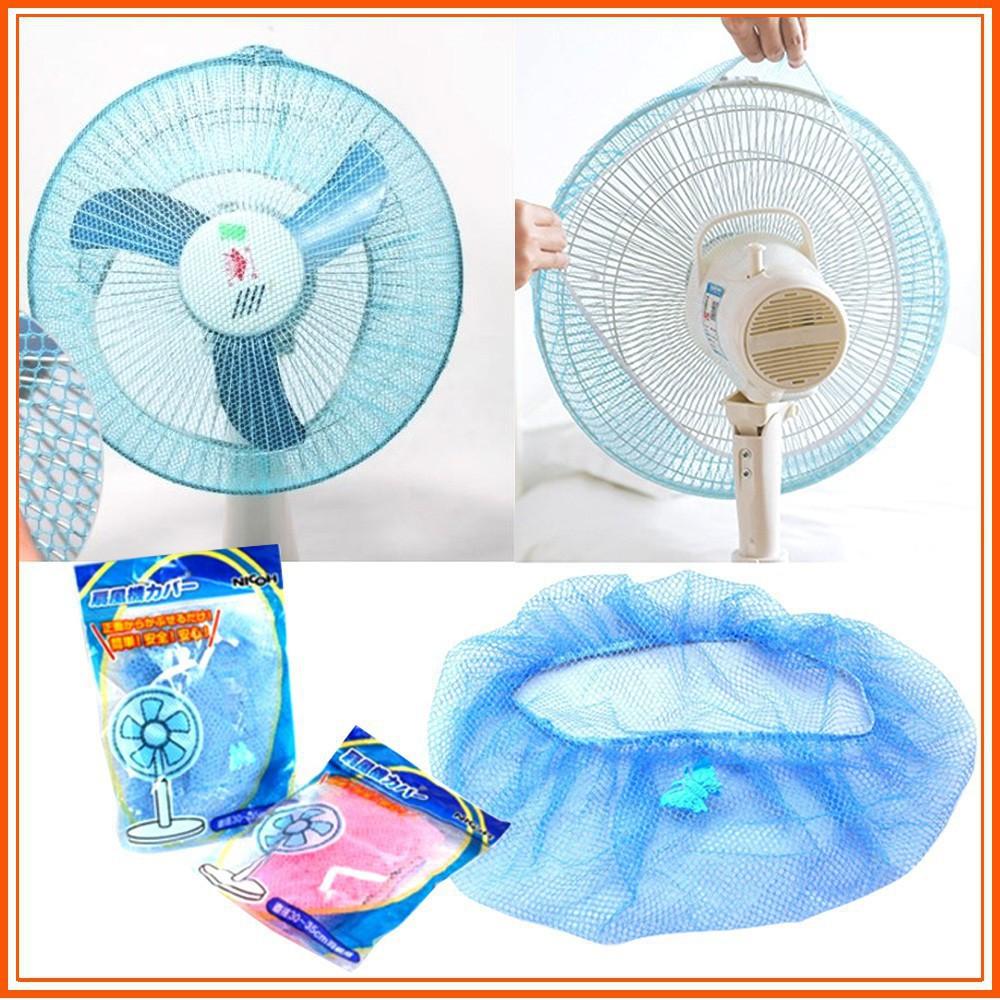 Lưới bọc quạt an toàn cho bé , Lưới bọc quạt an toàn cho trẻ nhỏ và tránh bụi bẩn