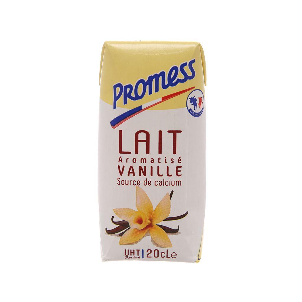 Sữa Tươi Vị Vani Promess 200ml - Nhập Khẩu Pháp - Date mới