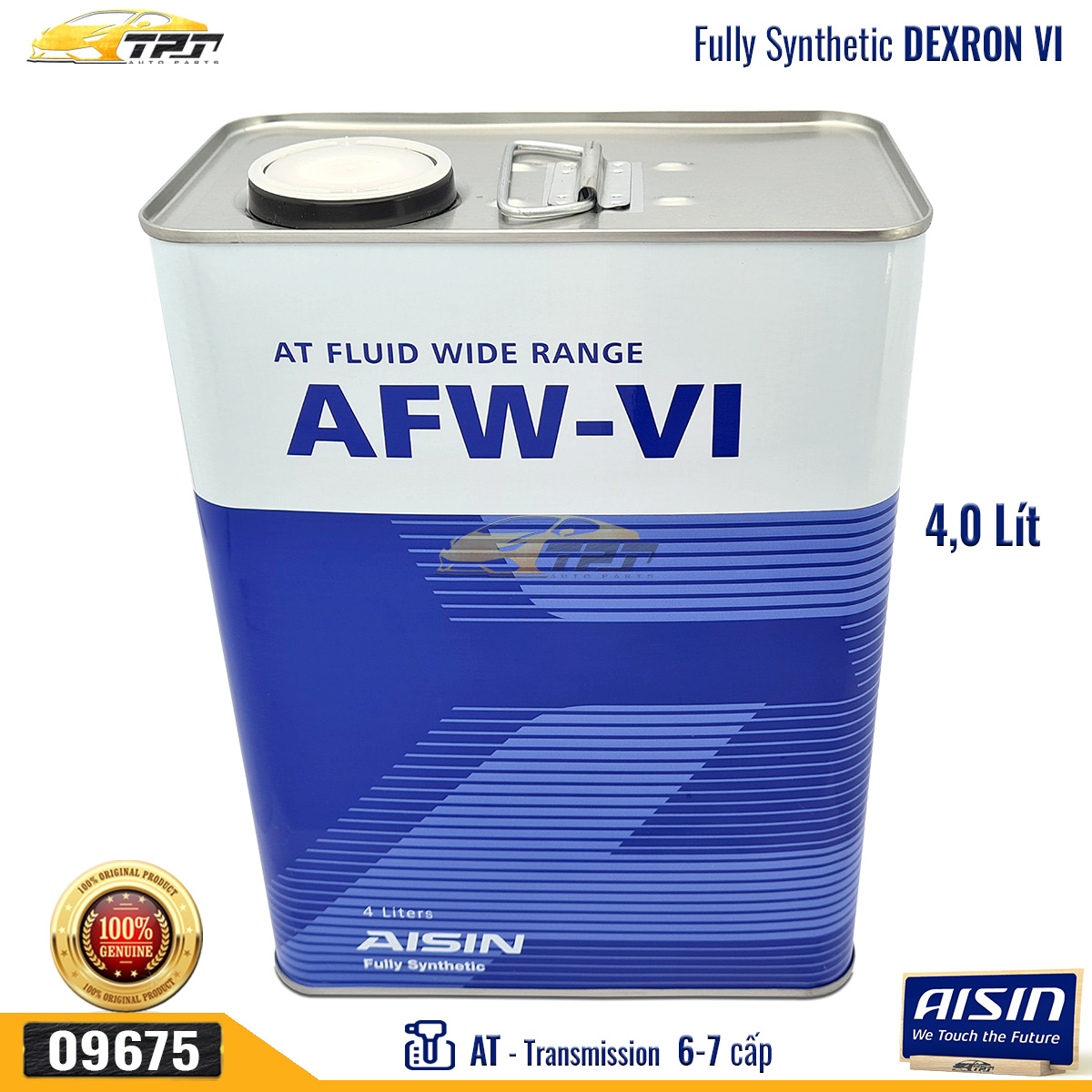 AFW VI Nhớt Hộp Số Tự Động 6 - 7 cấp DEXRON VI (1 Lít) AISIN - Japan
