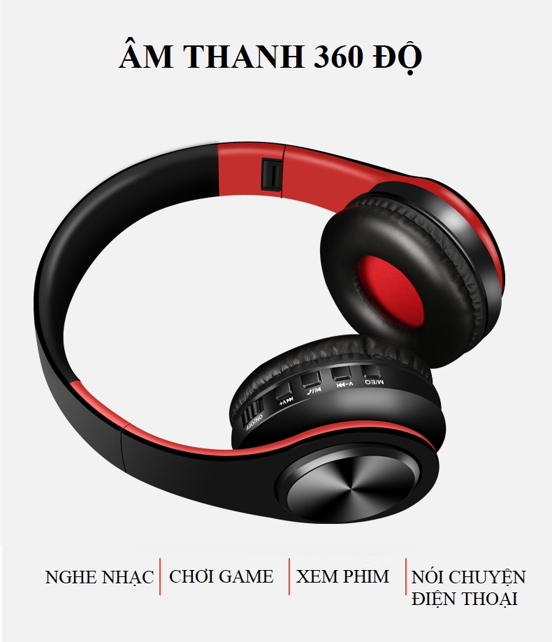 Tai nghe headphone không dây bluetooth HZ.07