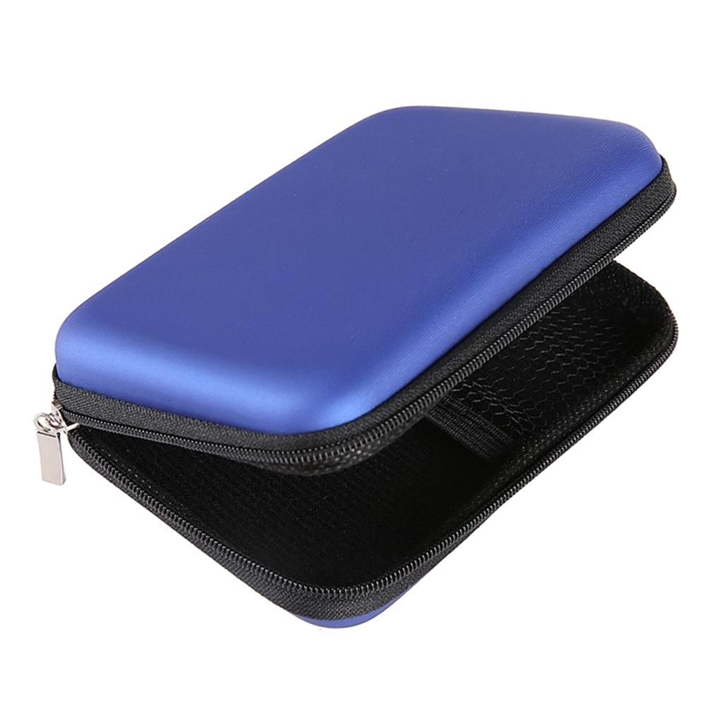 USB External HDD Hard Drive Disk Hard Case Bag Carry Pouch Case Red