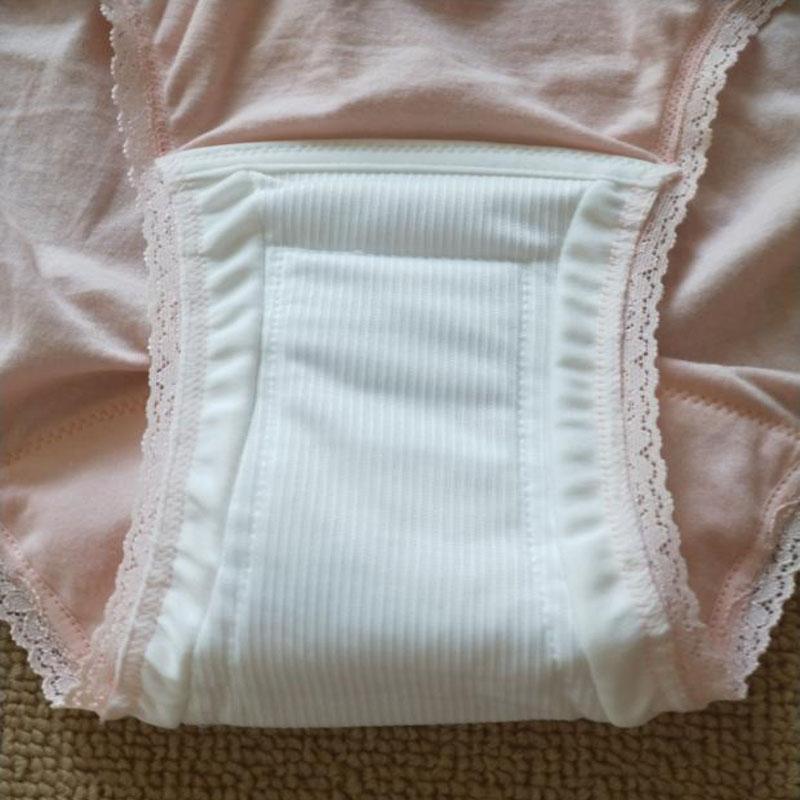 Quần Lót Nữ Cotton Người Lớn Chống Thấm Nước Có Thể Rửa Ốp Lưng Vải Lên Nước Tiểu Không Ướt Quần Tã Tiểu Tiện Người Phụ Nữ Quần Lót