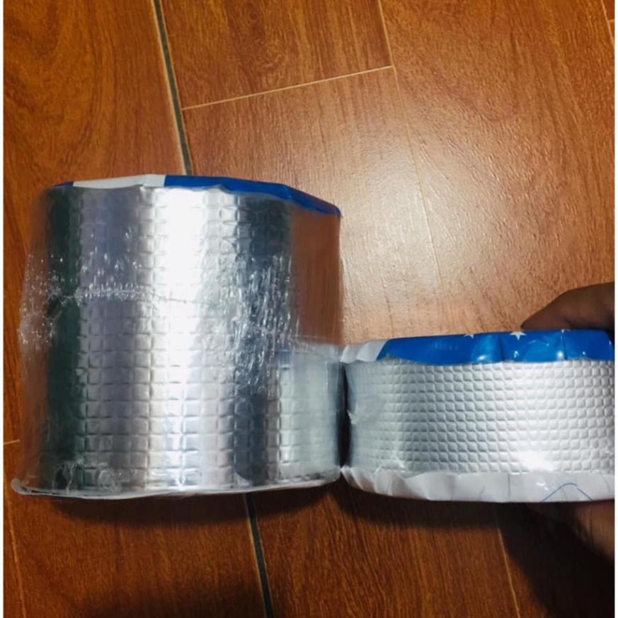 Băng Keo Siêu Dính Đa Năng, Keo dán chống thấm,chống nhiệt cho tường, trần nhà, ống nước, bể nước..