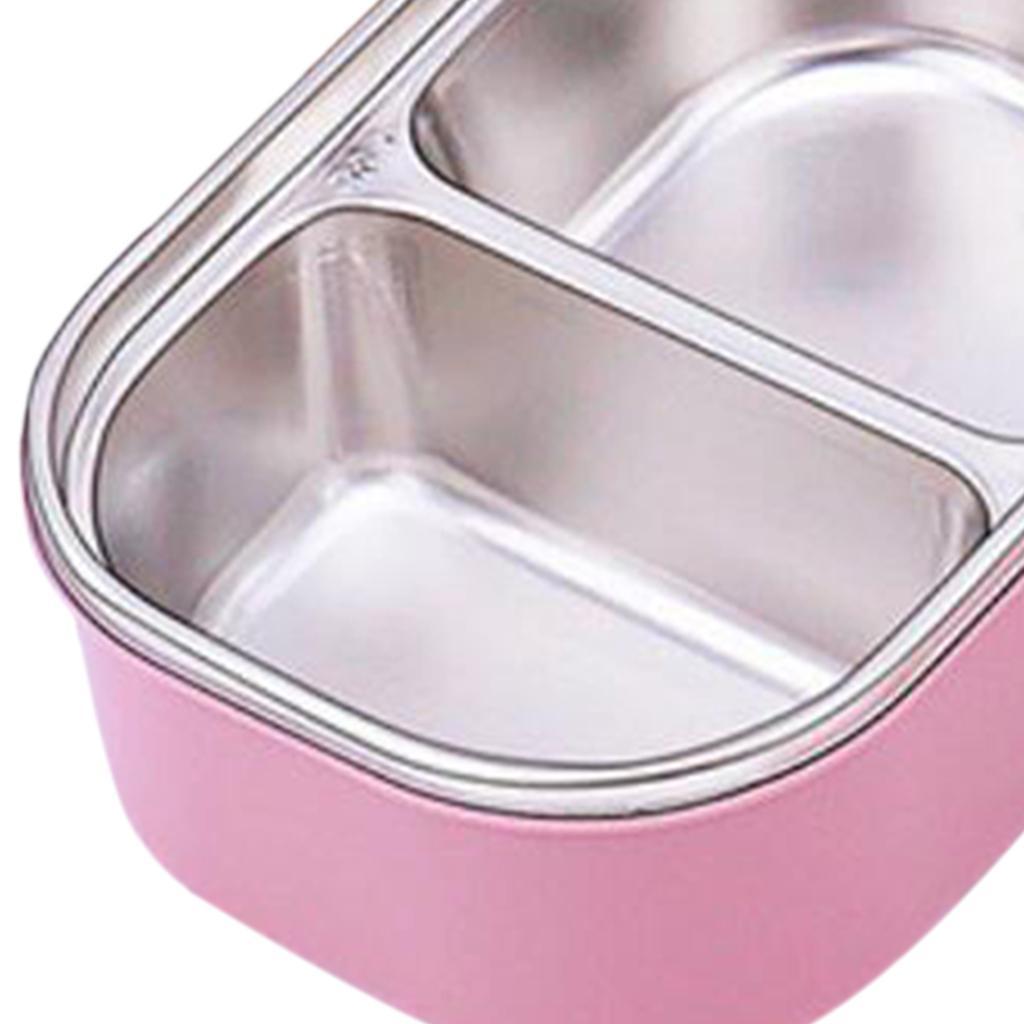 Insulated Lunch Box Portable Leak Proof Bento Box for School Travel Children