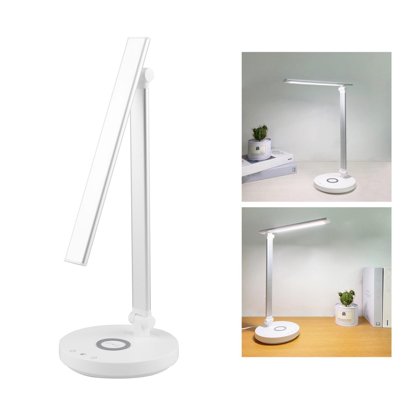 USB Rechargeable Reading LED Book Light Desk Lamp Dimmable Home Children
