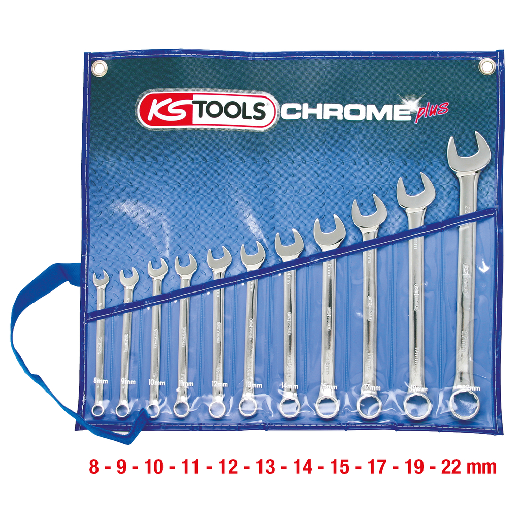 Bộ cờ lê tròng miệng KS Tools 518.0641 11 chiếc 8 - 22 mm