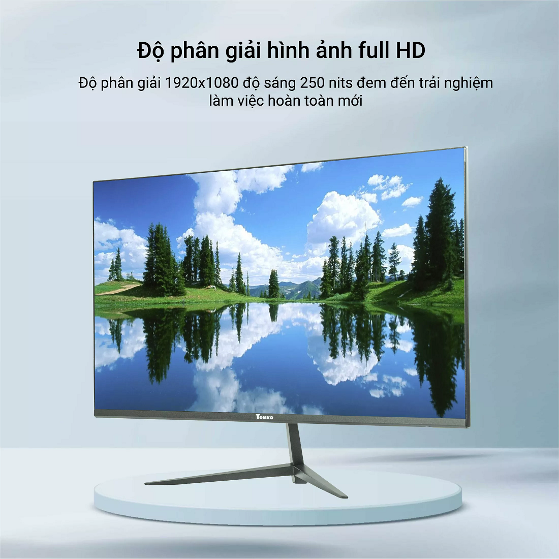 Màn hình máy tính Đồ Họa Tomko T2421F 24 inch full viền IPS 75Hz – Siêu chất lượng - Hàng Chính Hãng Tomko