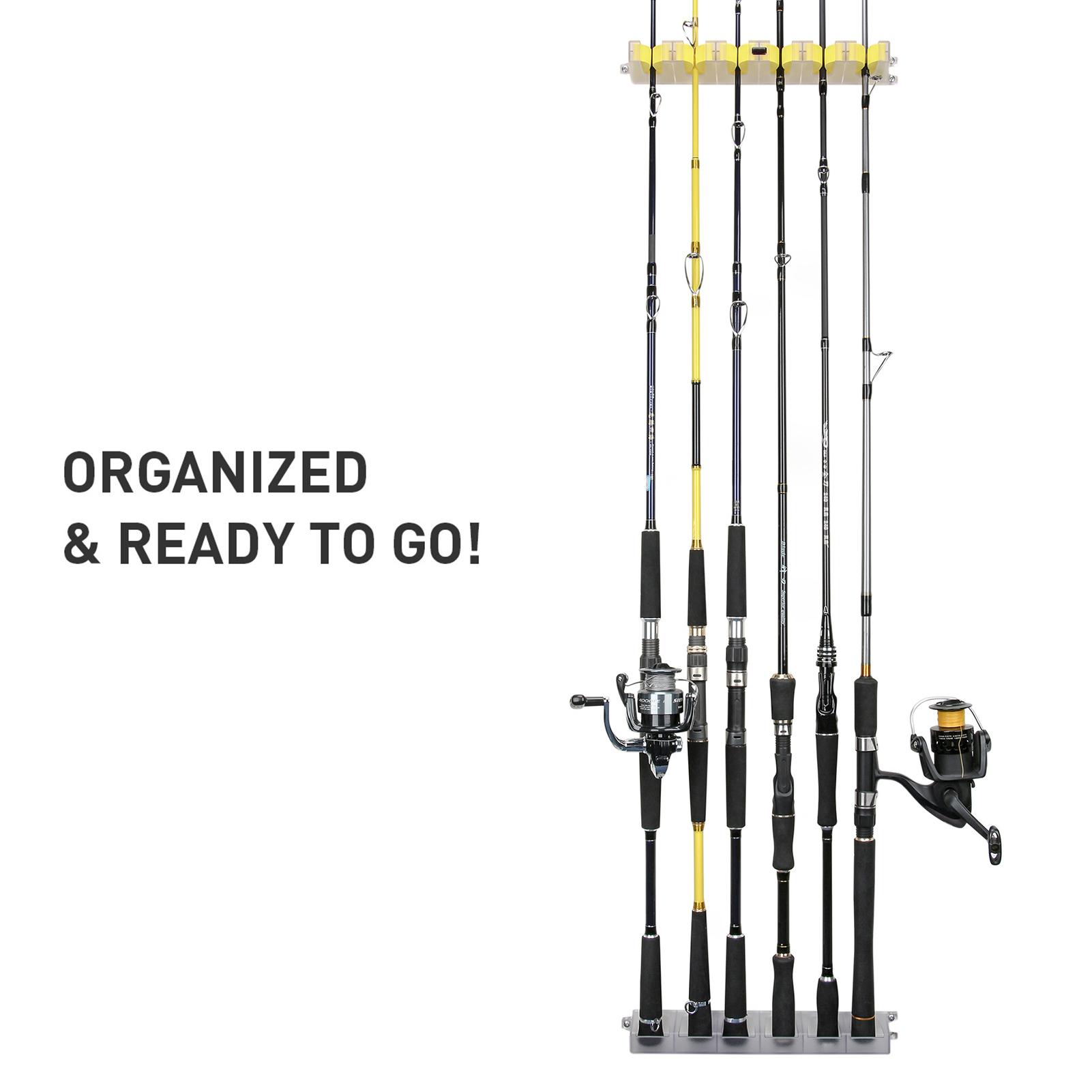 Giá Treo Tường Đỡ 6 Cần Câu