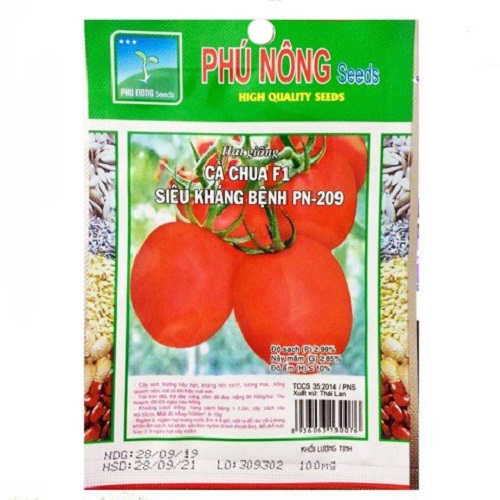 Hạt giống cà chua F1 siêu kháng bệnh Phú Nông PN-209