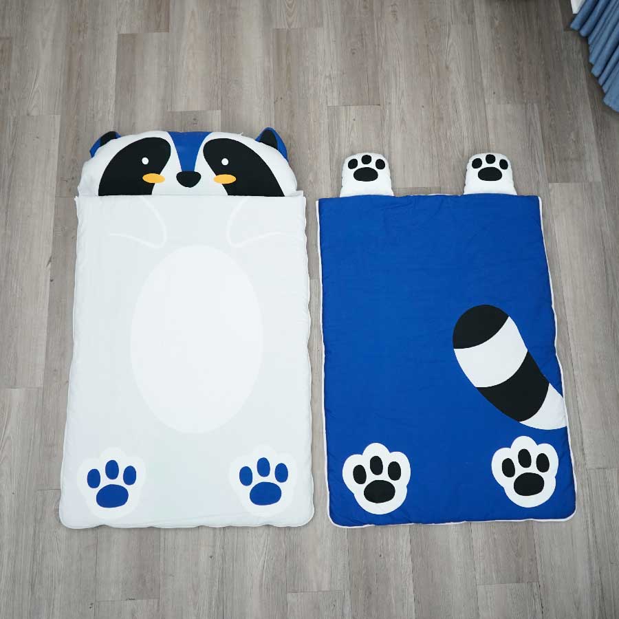 Bộ Túi Ngủ Em Bé Raccoon K-Bedding