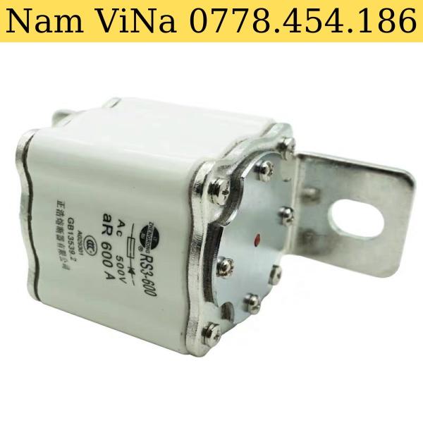 Cầu chì Zhengrong RS3-600 aR 450A 500A 550A 600A 500V-120KA