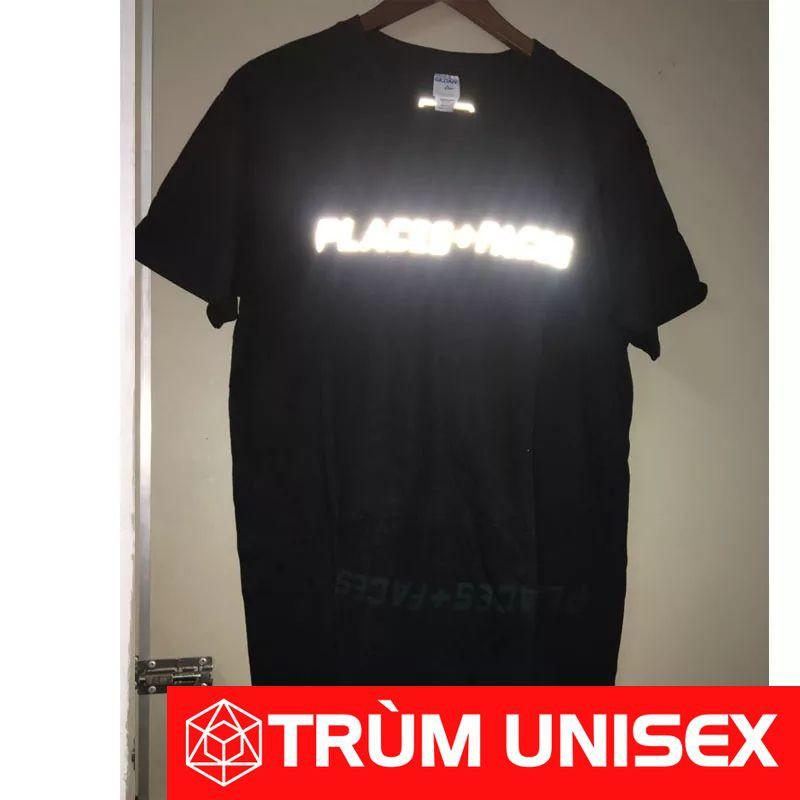 Áo Thun Nam In Phản Quang Overtee - Áo thun Stee Phản quang PLACES and FACES Unisex aothununisex