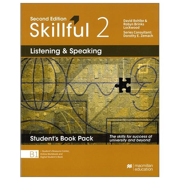 Skillful Second Edition Level 2 Listening &Amp; Speaking Students Book Digital Students Book Pack