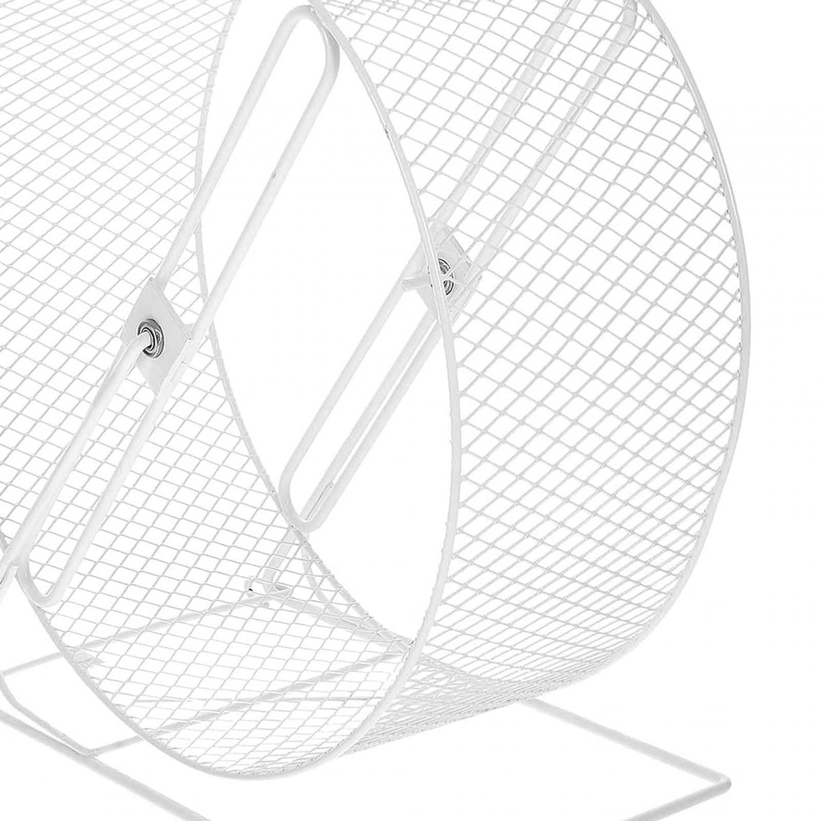 Hamster Wheel Jogging Wheel Toy Anti Slip Round Training Sports Mute Hamster Running Wheel Roller for Hedgehog, Squirrel, Gerbil, Rat