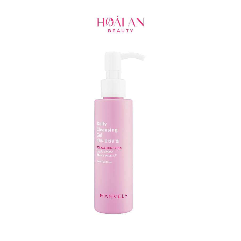 Sửa rửa mặt hàng ngày Hanvely Daily Cleansing Gel 100ml