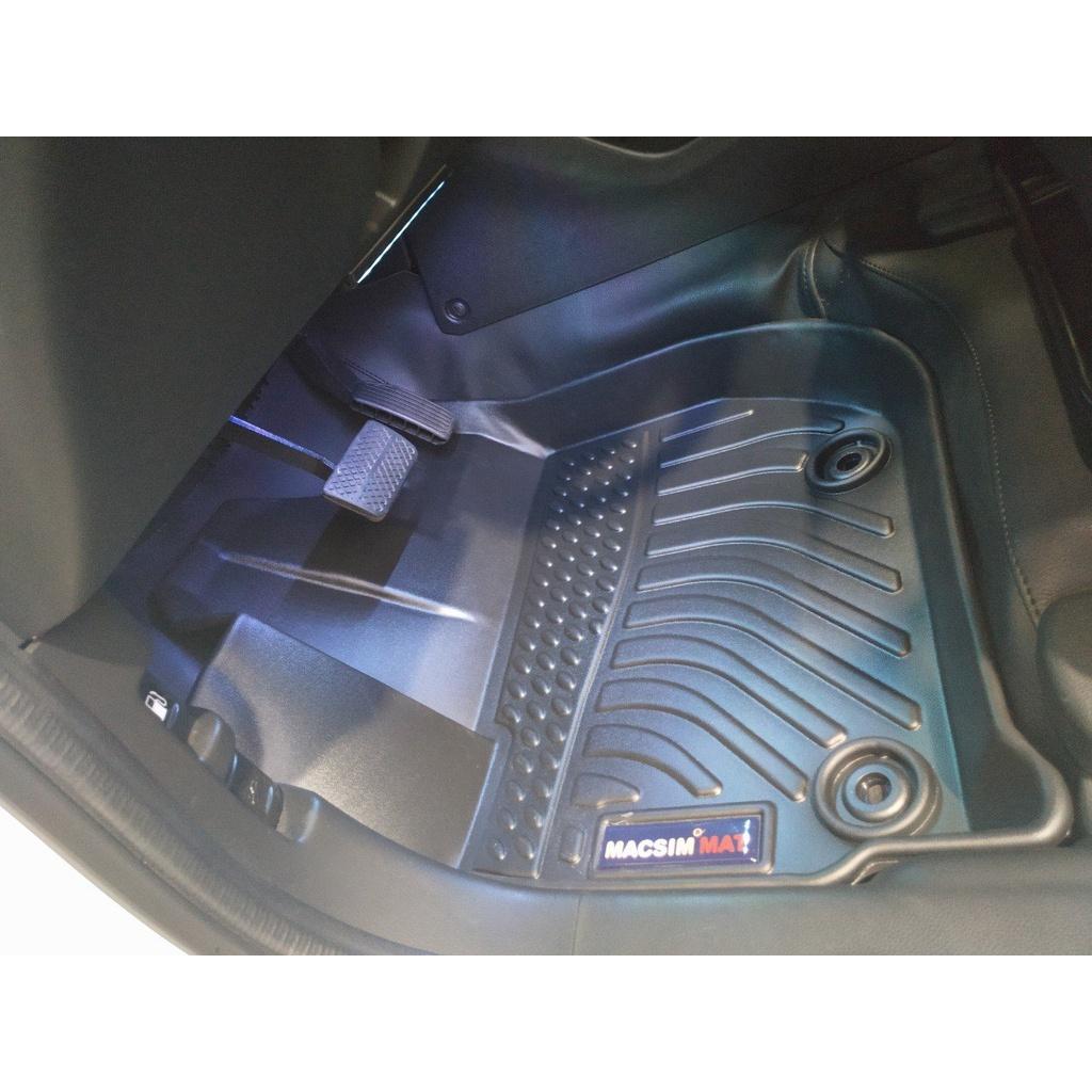 Thảm lót sàn xe Honda HRV 2016-2020 Nhãn hiệu Macsim chất liệu nhựa TPV cao cấp màu đen