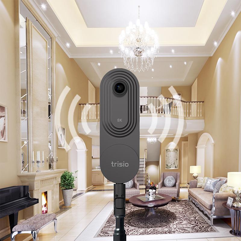 Máy ảnh Trisio Lite 2 cho các đại lý và nhiếp ảnh gia bất động sản dễ dàng chụp ảnh toàn cảnh 8K 32MP HD hình ảnh VR