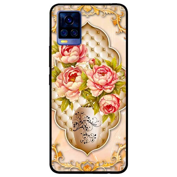 Ốp lưng dành cho Vivo V20 mẫu Vàng Hồng