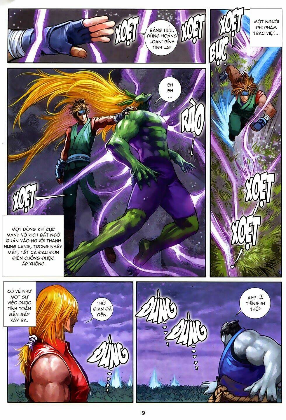 ba động quyền z hadouken zero chapter 11 9