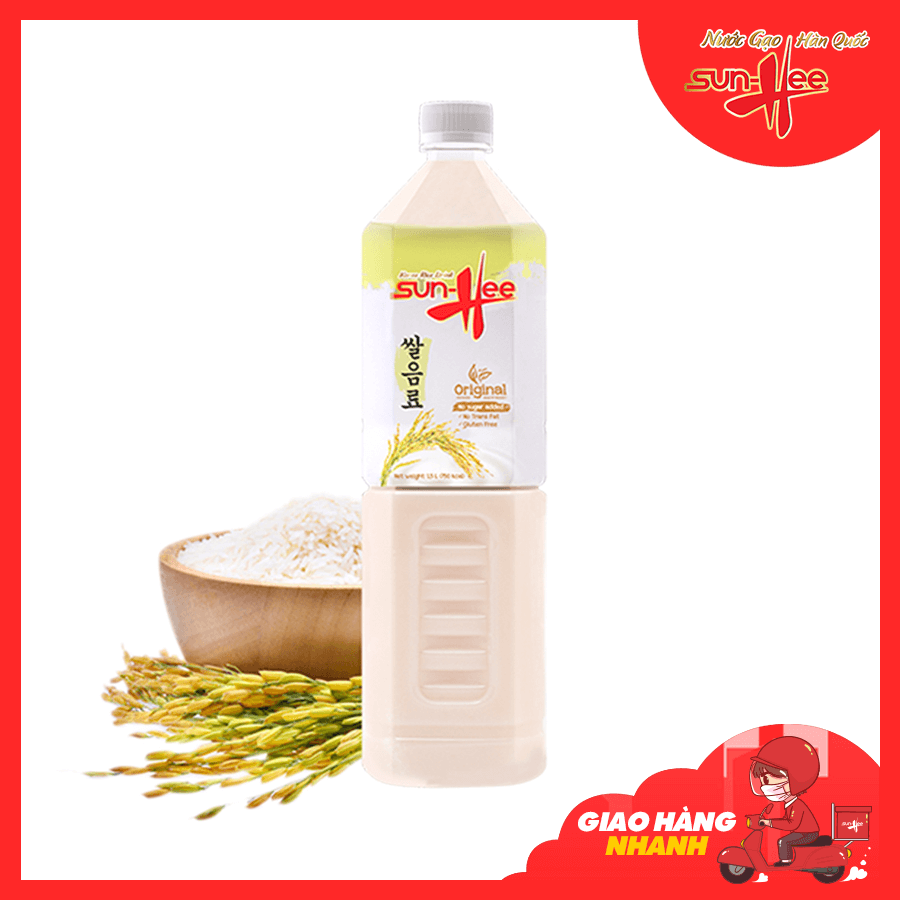 Nước Gạo Hàn Quốc Sunhee Chai 1,5 Lít